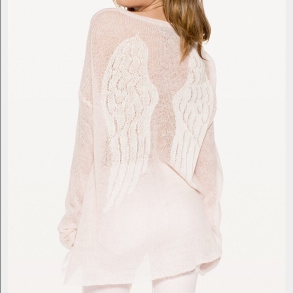 Wildfox angel wing sweater